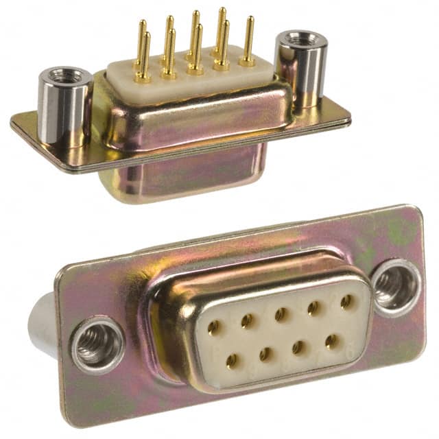 172-E09-211-021 NorComp Inc.  Gruppi di connettori D-Sub